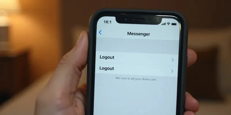 Jak wylogować się z Messengera na telefonie – Przewodnik krok po kroku